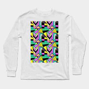 crazy 80s Long Sleeve T-Shirt